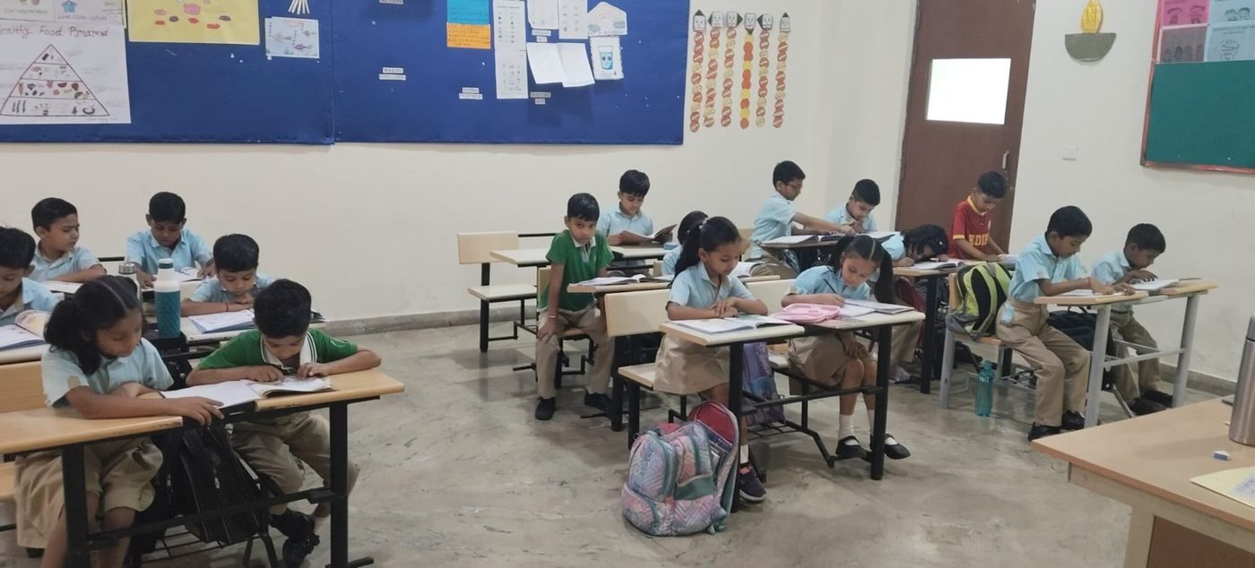 Students in class